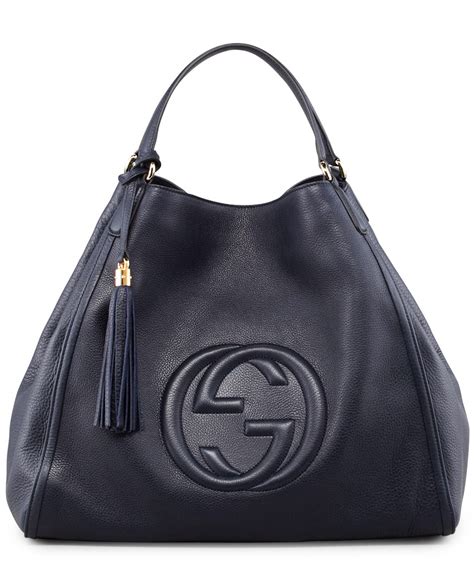 gucci soho zip bag leather|gucci soho shoulder bag large.